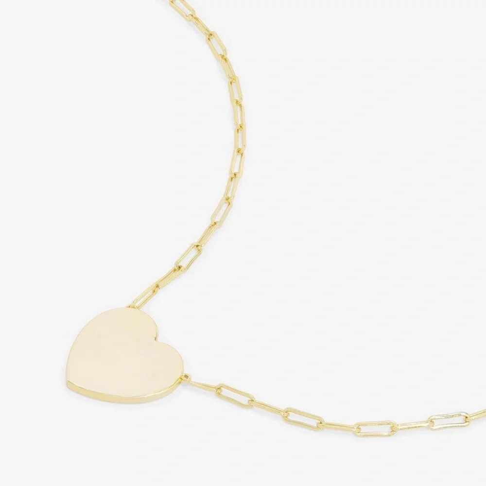 Melinda Maria XL Heart Pendant Necklace with Samantha Chain Limited Edition - Picture 3 of 5